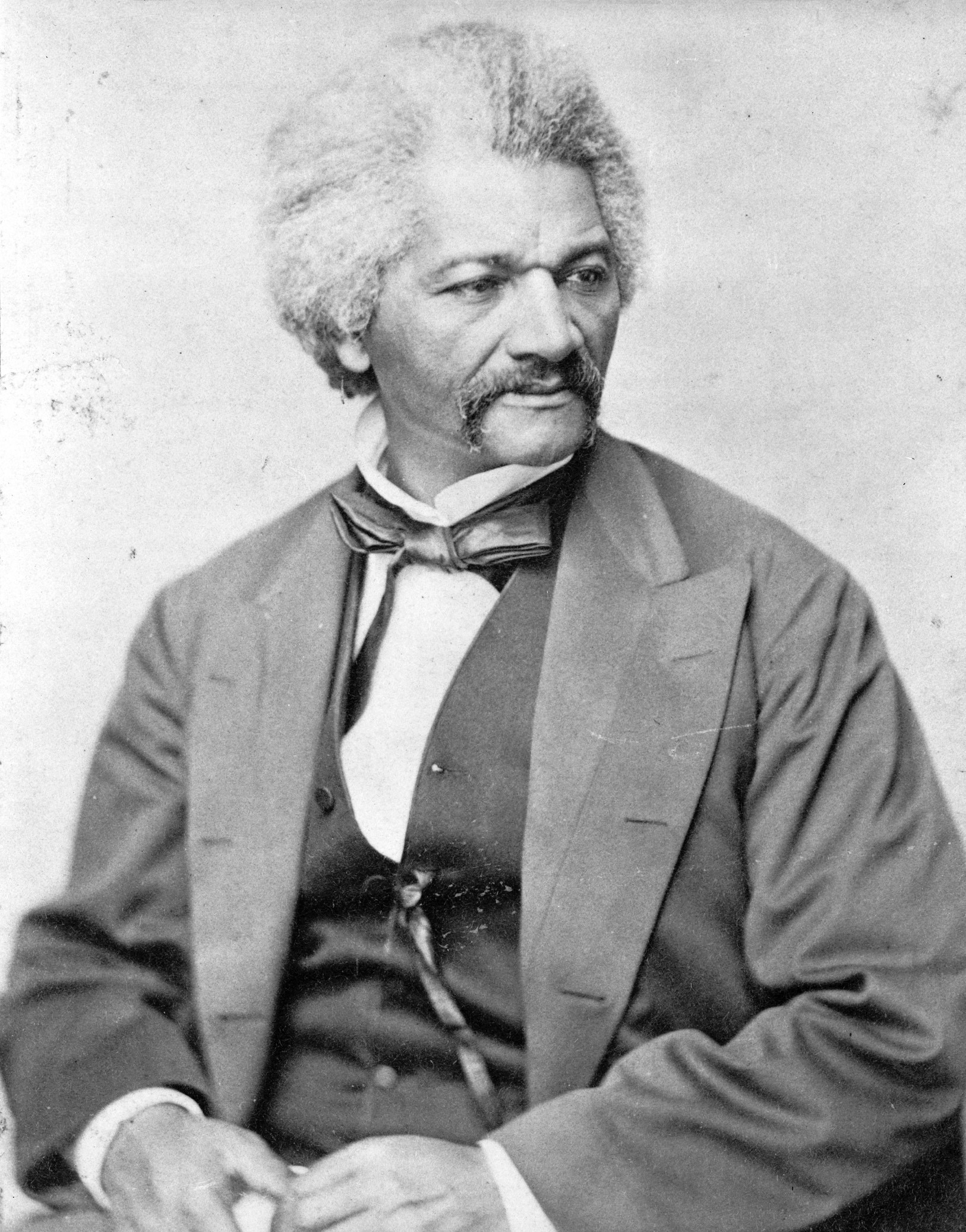 Abolitionist, journalist and author Frederick Douglass. Photo by George Francis Schreiber, April 26, 1870. Prints and Photographs Division, Library of Congress