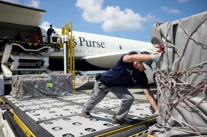 Samaritan’s Purse airlifts 100K pounds of aid to Gaza in inaugural flight for new aircraft